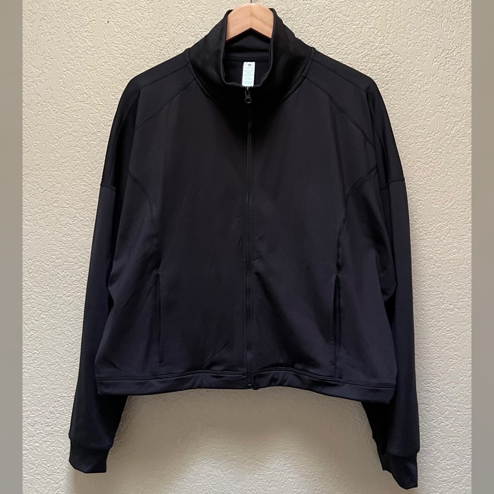 Velocity Brand Women’s Zip Up Jacket Black Color Size- XL